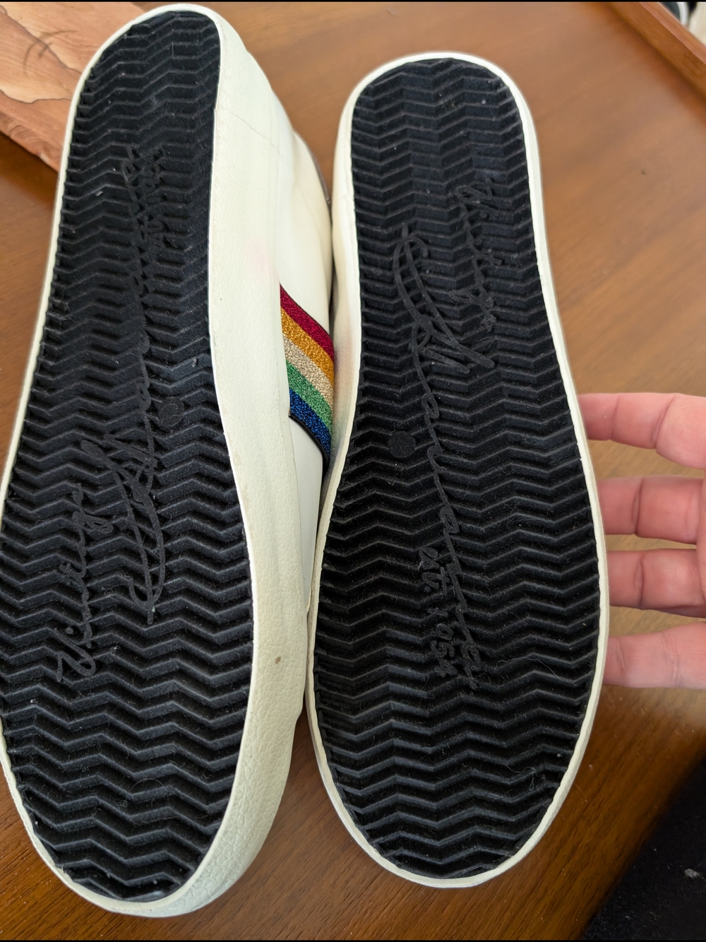 Vintage Havana Houston Rainbow Sneakers - Picture 3 of 3